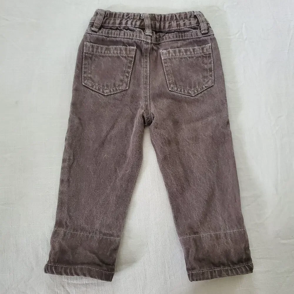 Y2k Gymboree Brown Jeans 12-18 months